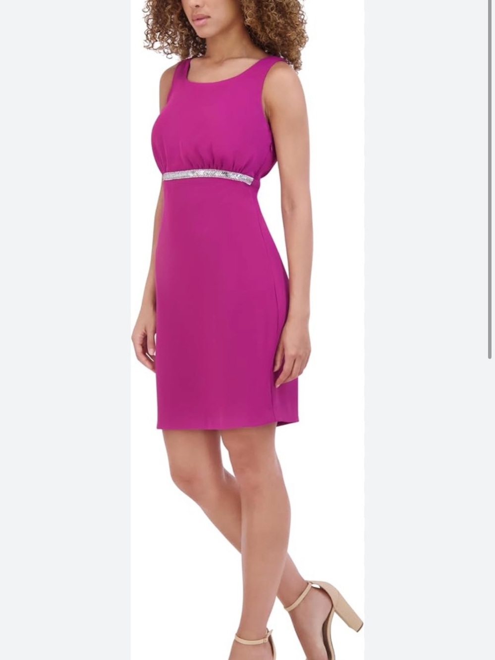 Kensie | Dresses | Nwt Kensie Womens Sleeveless Rhinestone Belted Mini Dress
